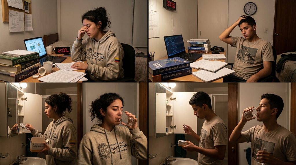 Uso y abuso de medicamentos 💊: el 4.6% de los estudiantes (12 a 18 años) en Colombia han consumido tranquilizantes sin prescripción médica